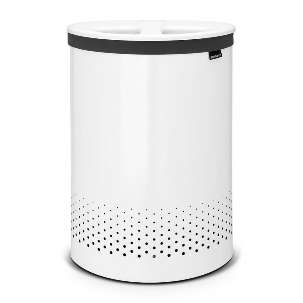 

Бак для белья двухсекционный Brabantia 55 л (белый)