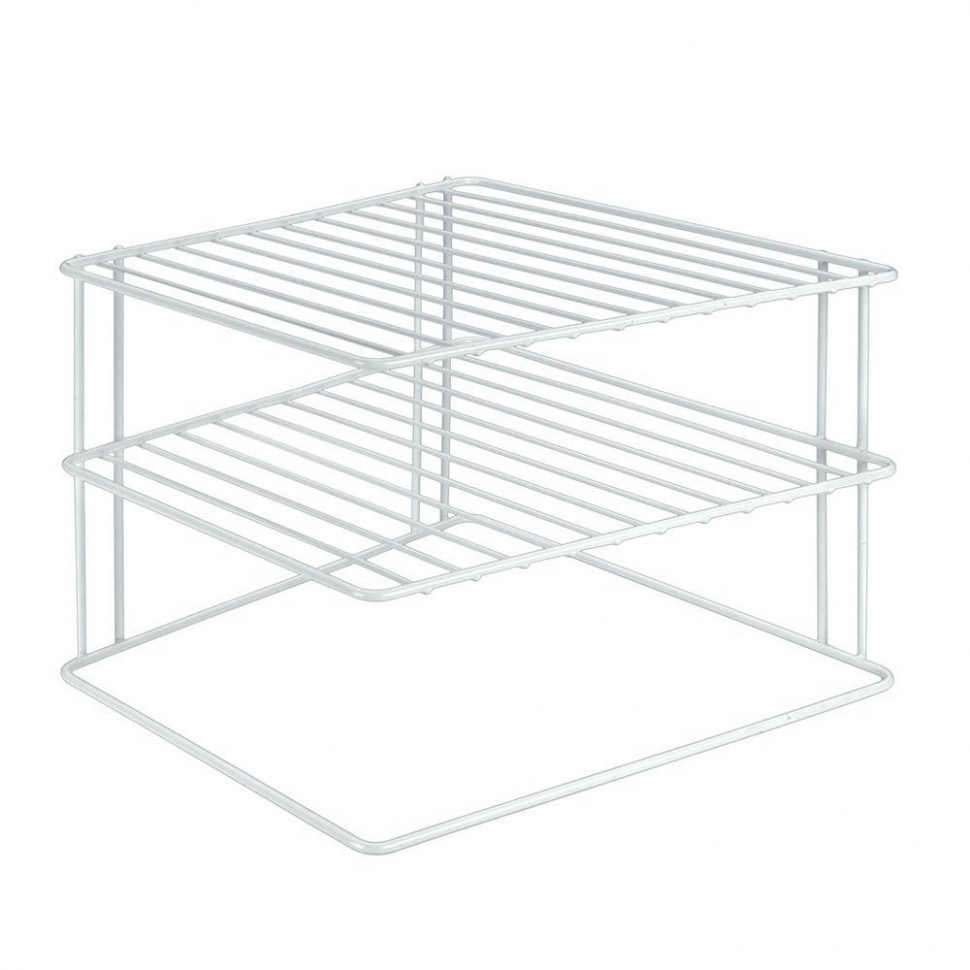 

Полка угловая Metaltex 25x25 см (белая)