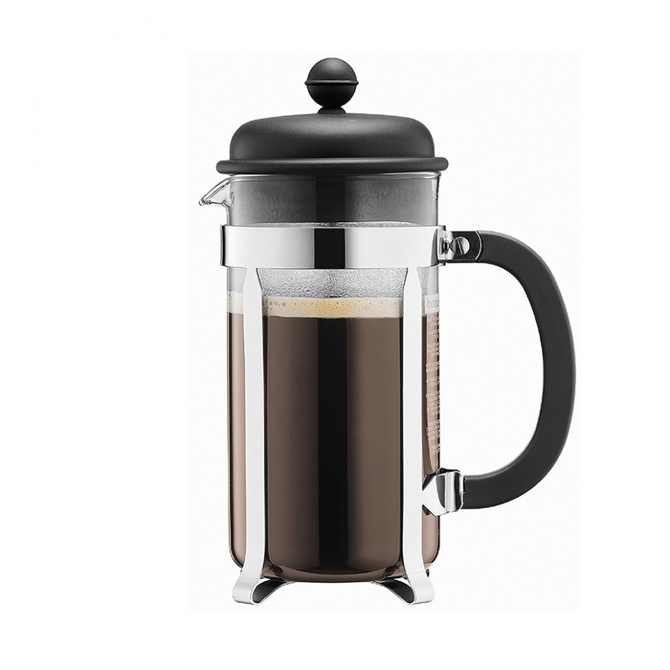 

Кофейник френч-пресс Bodum Caffettiera 1 л (черный)