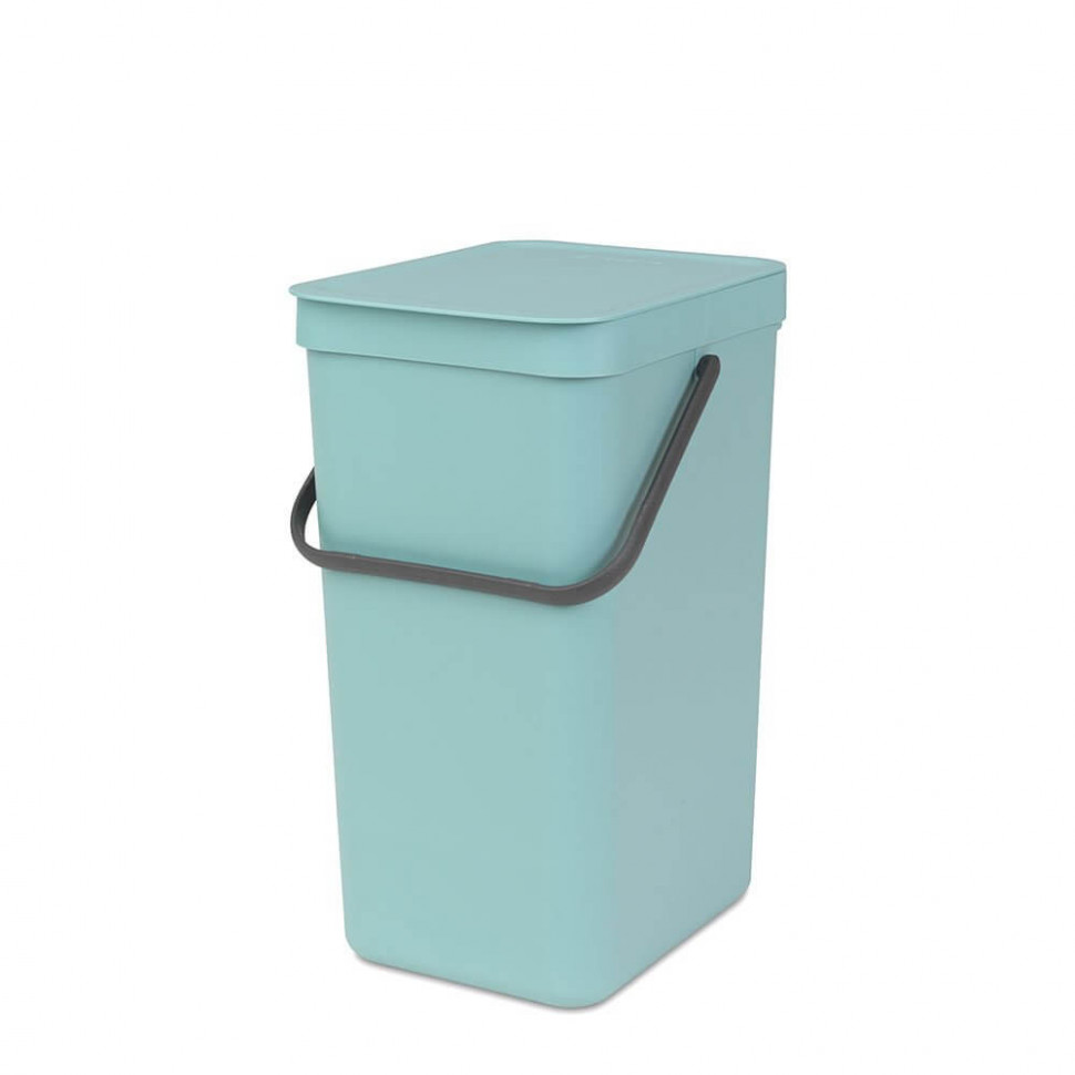

Ведро для мусора Brabantia Sort&Go 16 л (мятное)