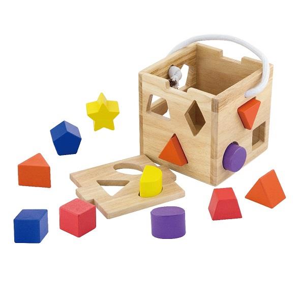 

Сортер Кубик Viga Toys 14,5х14,5х14,5 см Разноцветный 000030023