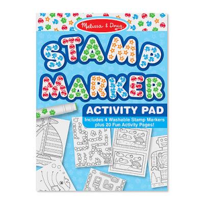 

Набор для творчества Melissa&Doug Штампики-маркеры для мальчиков, 4 шт. (MD2422)