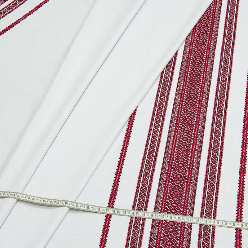 

Скатерть на стол 6670 Time Textile 150х230 см Бело-красный