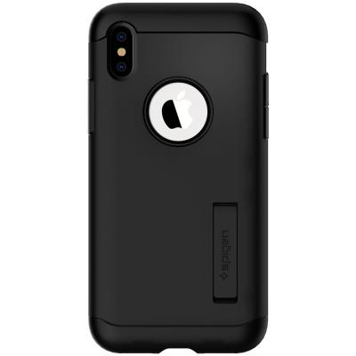 

Чехол для моб. телефона Spigen iPhone XS Slim Armor Black