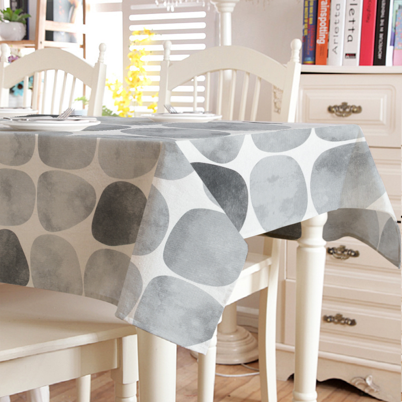 

Скатерть с акриловым покрытием 10605 Time Textile 140x180 см Серый