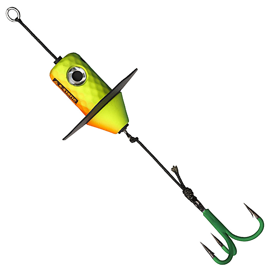 

Блесна DAM MadCat A-Static Silent Teaser Firetiger UV 200g (60161)
