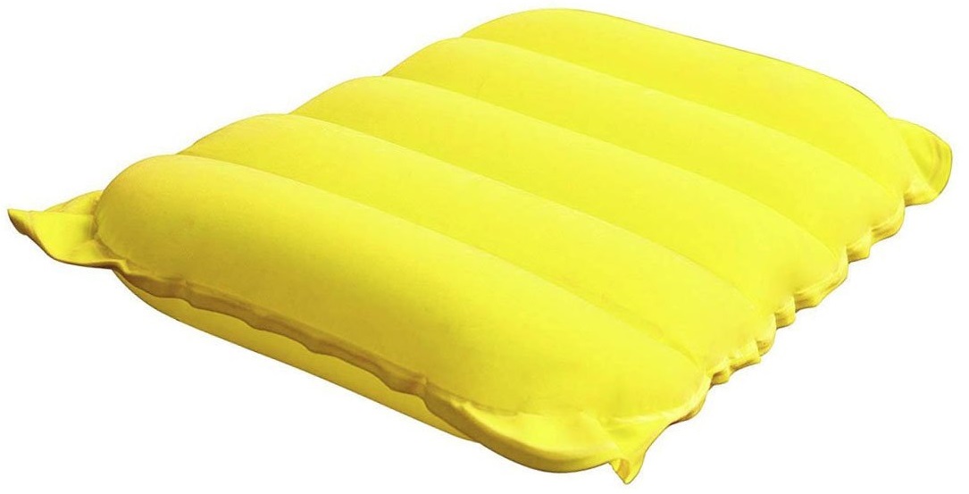 Надувная подушка Bestway Travel Pillow 67485 38х24 см Yellow