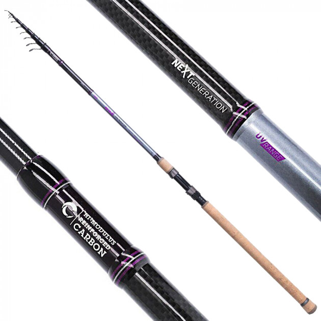 

Удилище Mikado Ultraviolet II Telematch 4.20m до20g (WAA703-420)