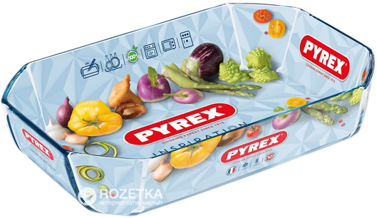 

Форма прямоугольная для запекания Pyrex Inspiration 27х18х7 см 2.1 л