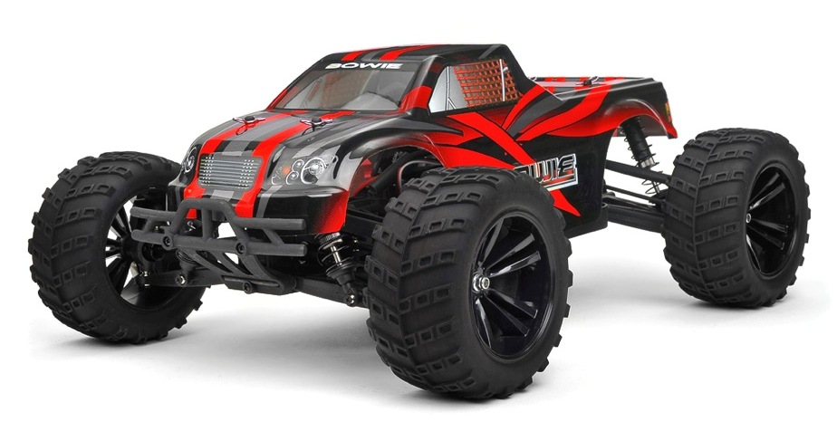 

Радіокерована модель Монстр 1:10 Himoto Bowie E10MTL Brushless (червоний)
