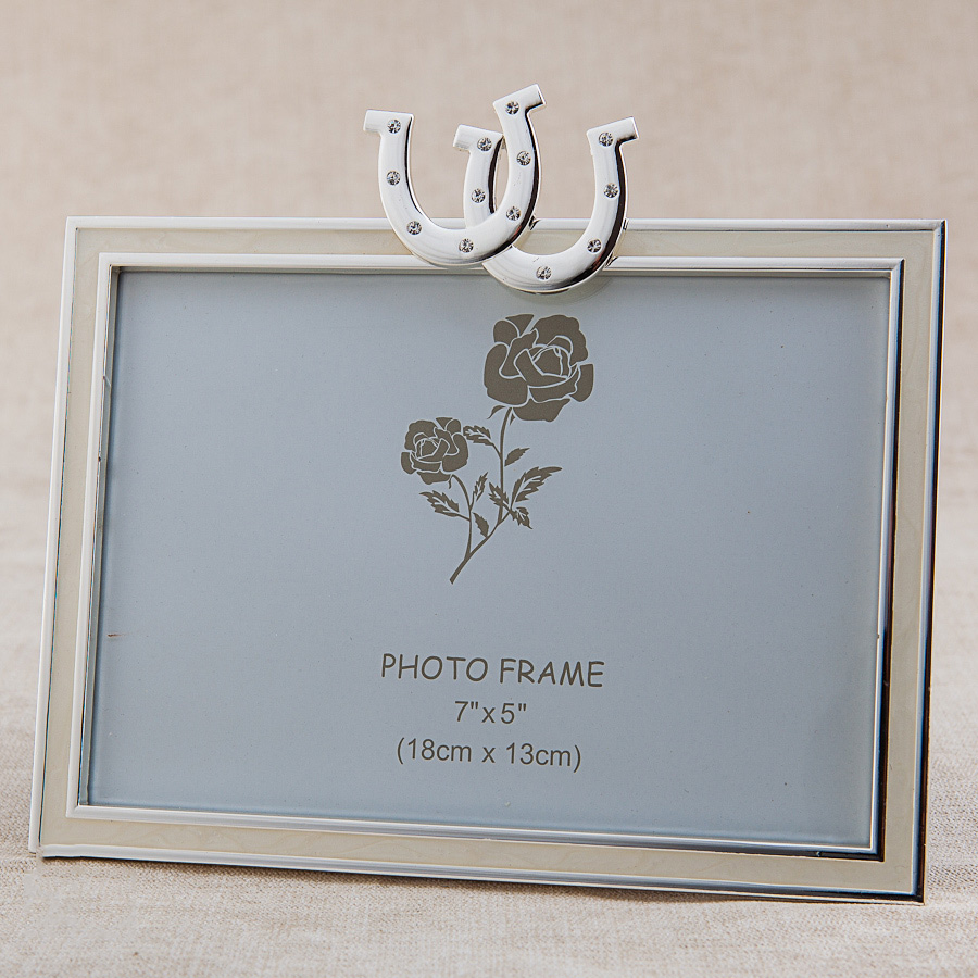 

Фоторамка «Подковки» 19*19 см Angel Gifts 16190-BR-1396