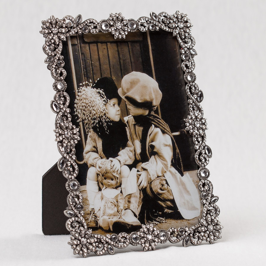 

Фоторамка «Алмазные цветы» 10*15 см Angel Gifts 15538-BR-1396