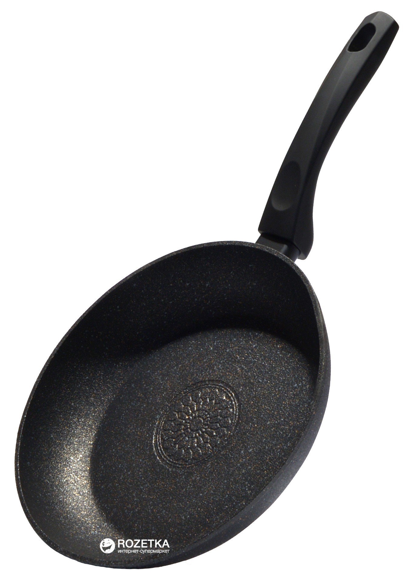 

Сковорода Fissman Fuego Stone 24 см Черная (4266)