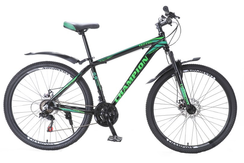 

Велосипед Champion Lector 29"21" Черный-Зеленый