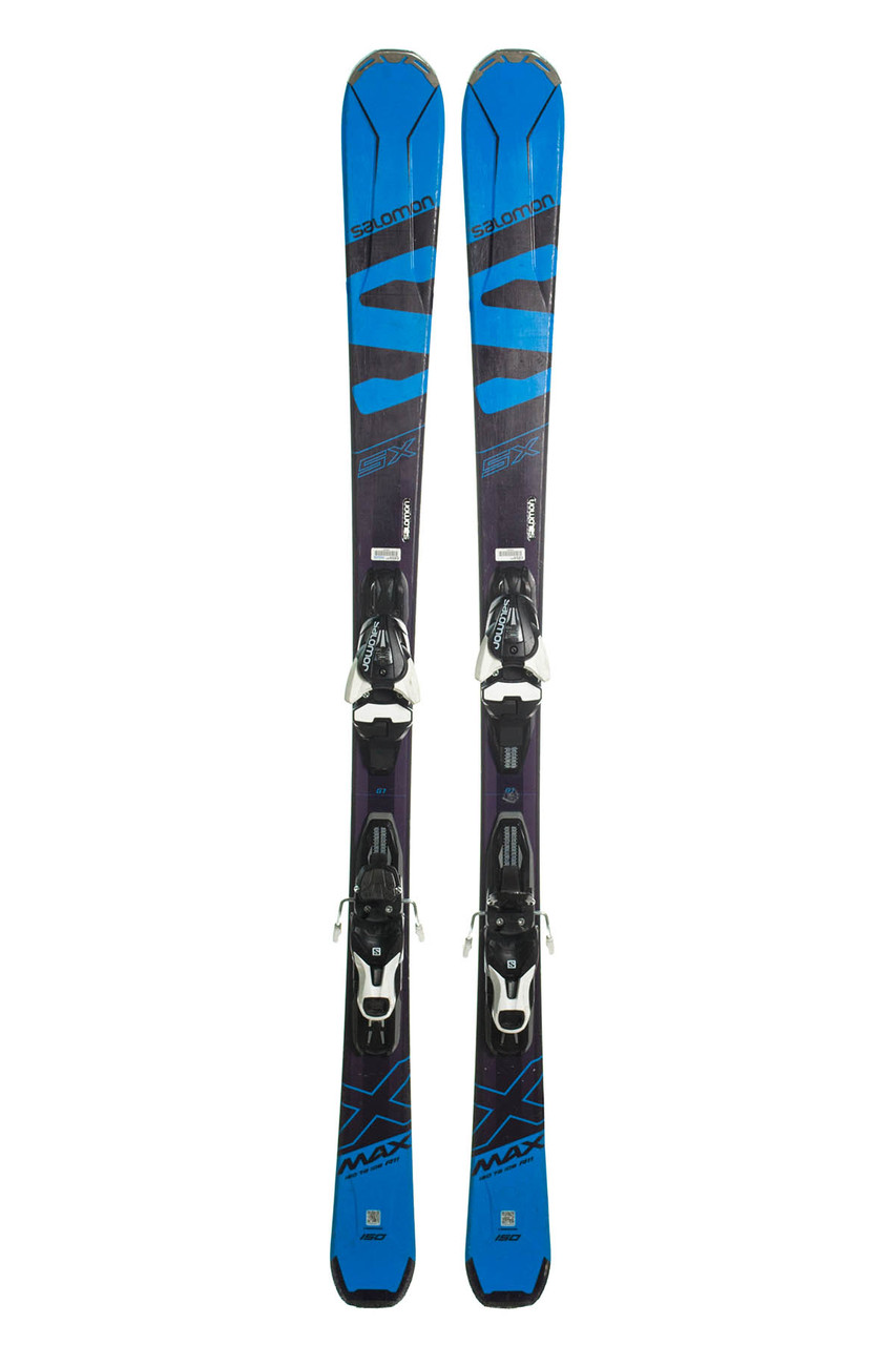 

Лижі гірські Salomon SX 150 Black-Blue Б/У