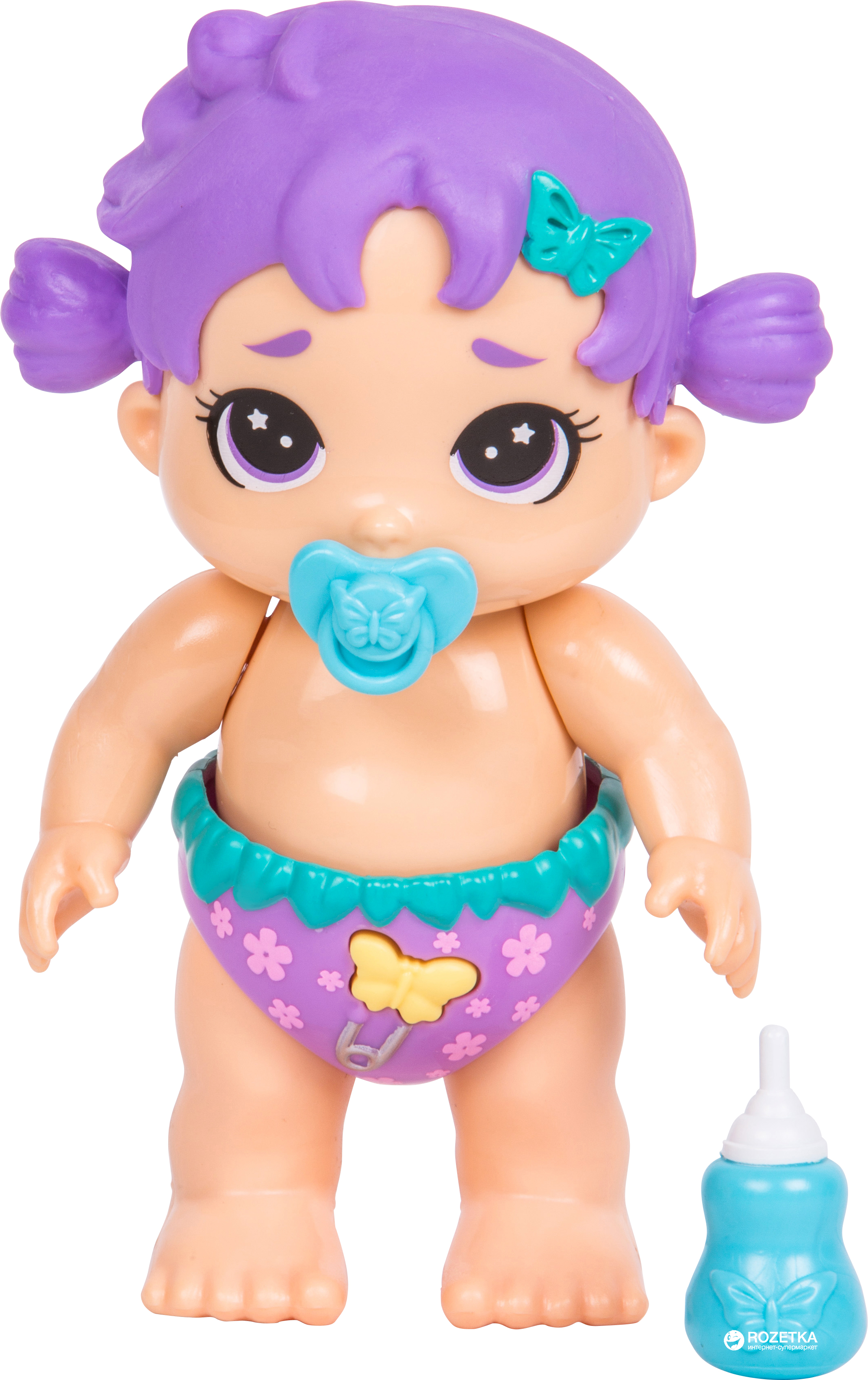 

Интерактивная куколка Moose Bizzy bubs Polly Petals ходит 15 см (0630996284698) (28469)
