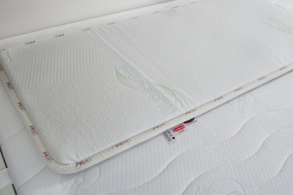 

Наматрасник Wollwelt Aloe Vera - Relax 140х190 см Белый