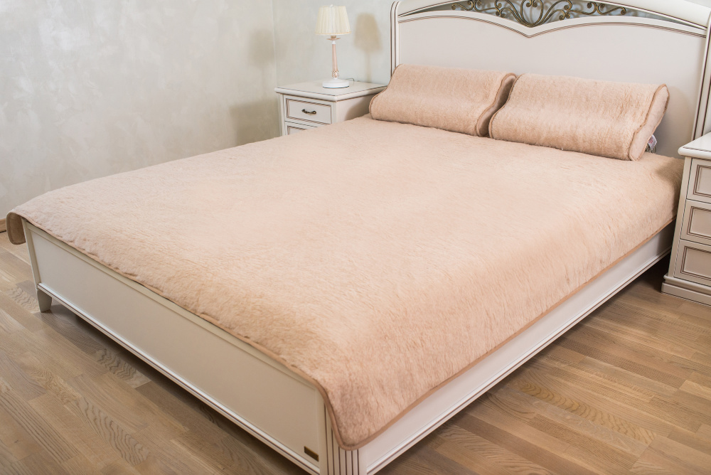 

Одеяло зимнее Wollwelt Merino Lama Alaska beige 200х220 см Коричневый