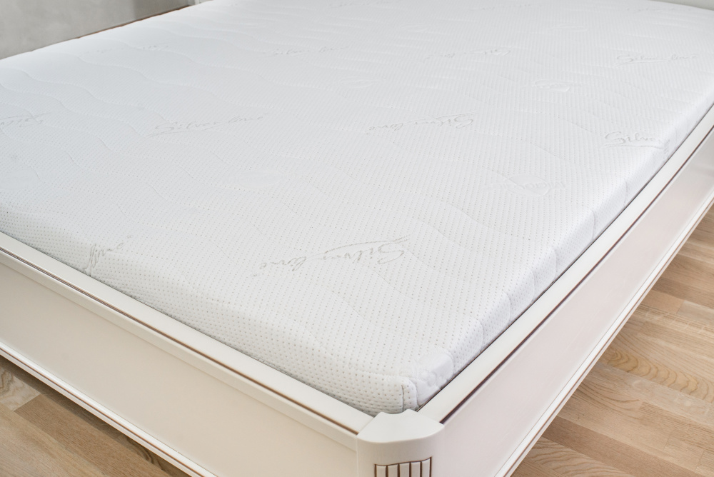 

Матрас ортопедический Wollwelt Mono Soft Silver 200х200 см Белый