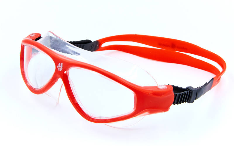 

Очки-полумаска для плавания MadWave FLAME Red M046102