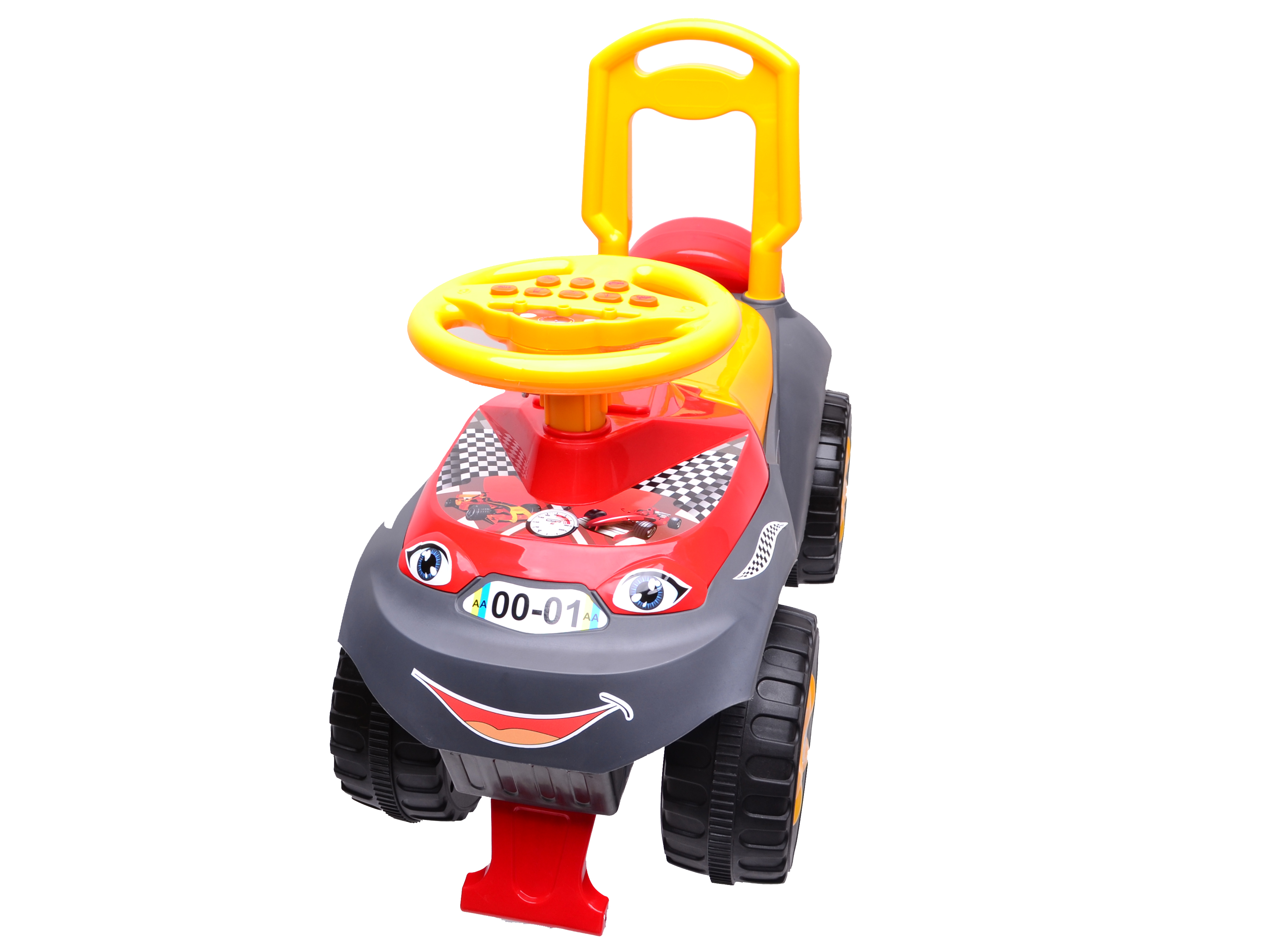

Машинка-каталка Doloni-toys "Автошка” 0142/08(013117)/R,U/08