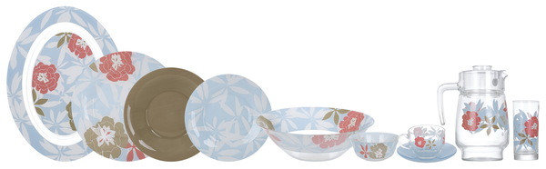 

Сервиз Luminarc PEONY FLORAL BLUE /46 предметов