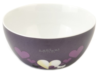 

Мисочка для мюсли Berghoff Lover by Lover фиолетовая (2 шт/уп) 15х7 см 0,75 л