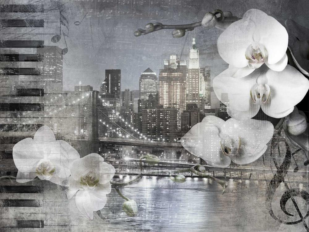 

Фотообои Walldeco Цветы на фоне города №30342 Гладь