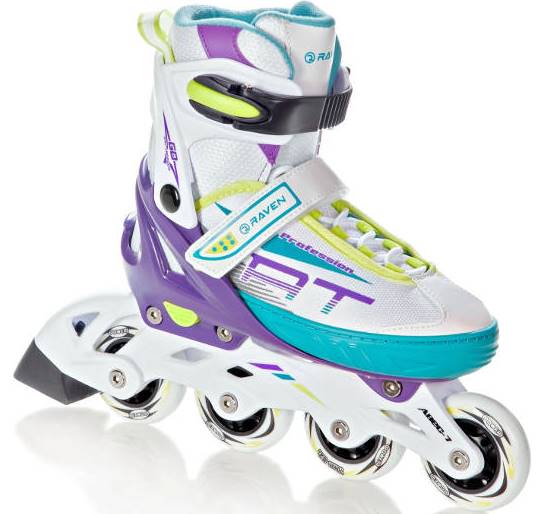 

Роликовые коньки Raven Profession White/Violet/Mint Fluo [31-35]