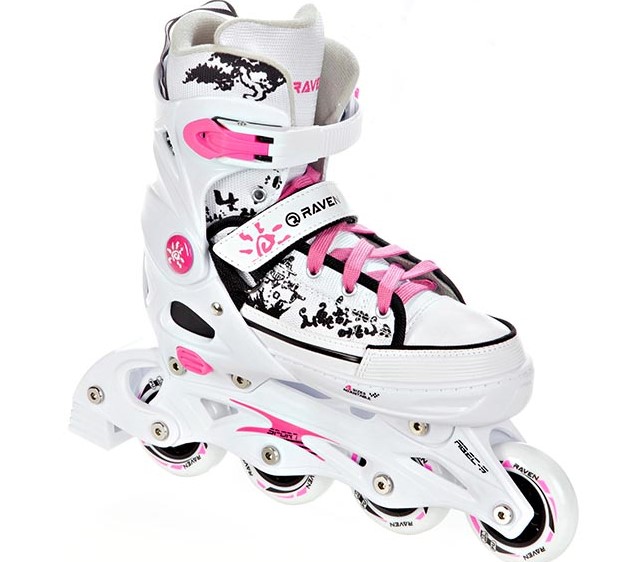 

Роликовые коньки Raven Celeste White/Pink [33-36]