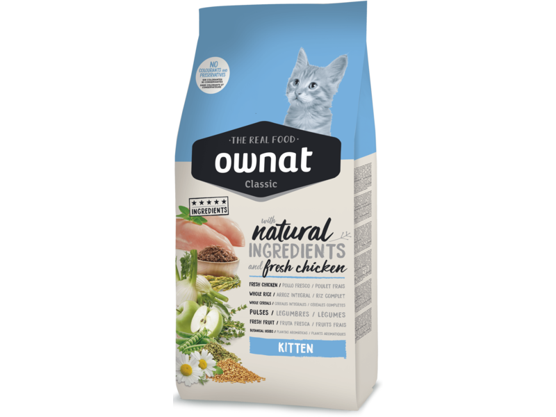 

Сухой корм для котят Ownat Classic Kitten 1,5 кг (135008)