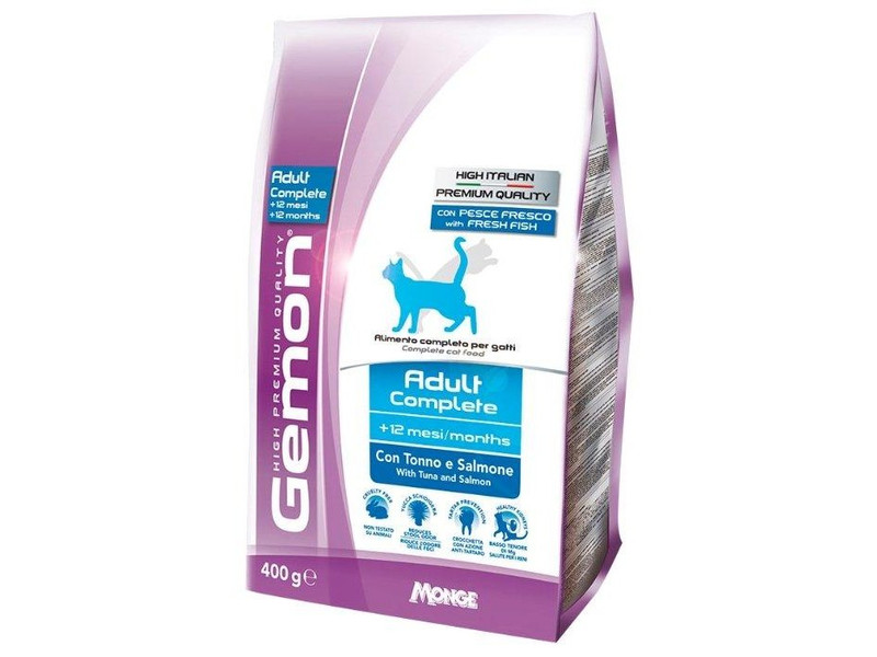 

Сухой корм для котов Gemon Adult Complete Tuna & Salmon 20 кг