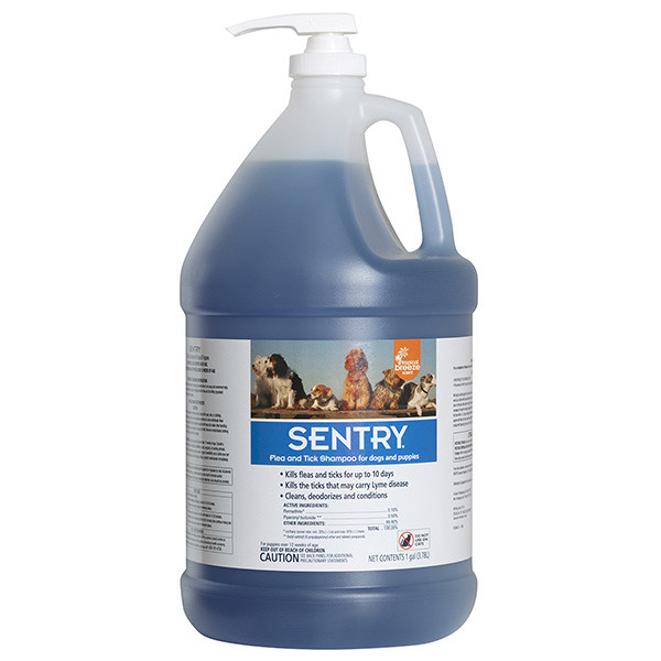 

Шампунь для собак от блох и клещей Sentry Tropical Breeze 3,8 л