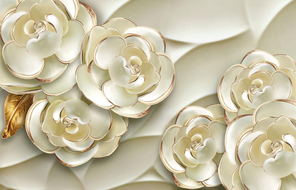 

Фотообои Walldeco Искусственные цветы №30982 Гладь