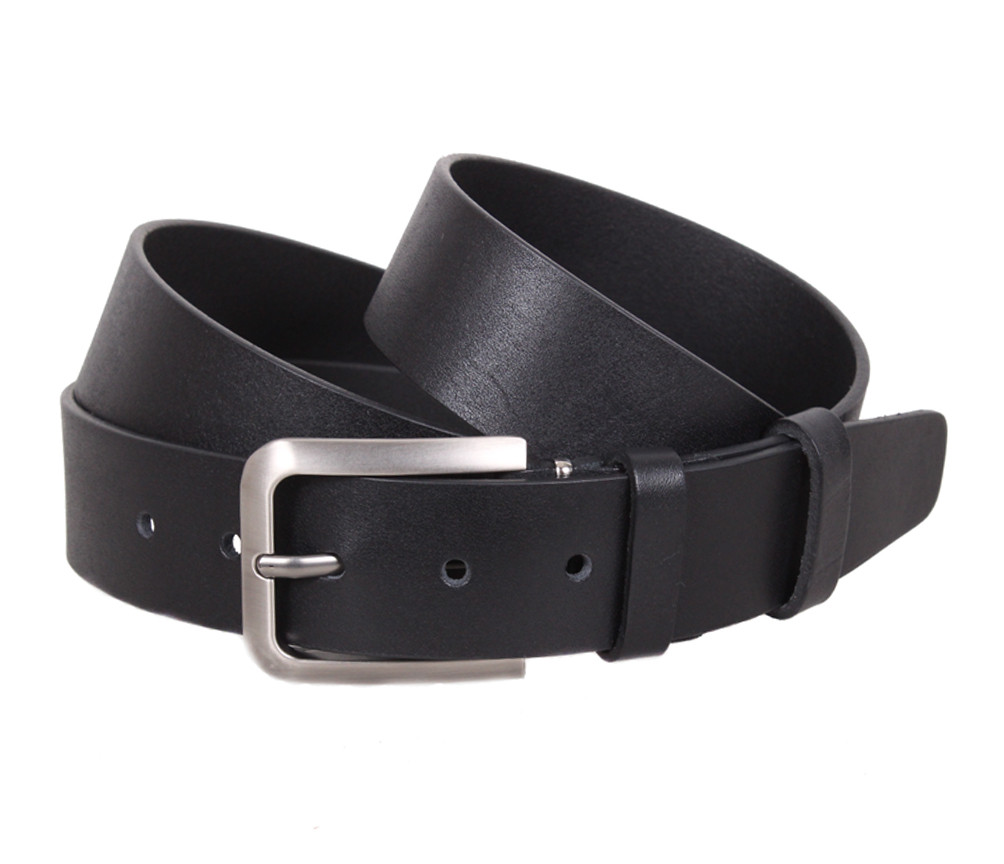 

Мужской кожаный ремень Dovhani LT8702-25 115-125 см Черный