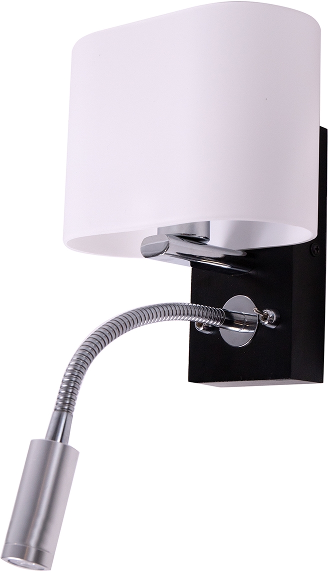 

Бра Altalusse INL-3095W-02 Chrome Wengue Е14 1x40 Вт+1xLED 3 Вт