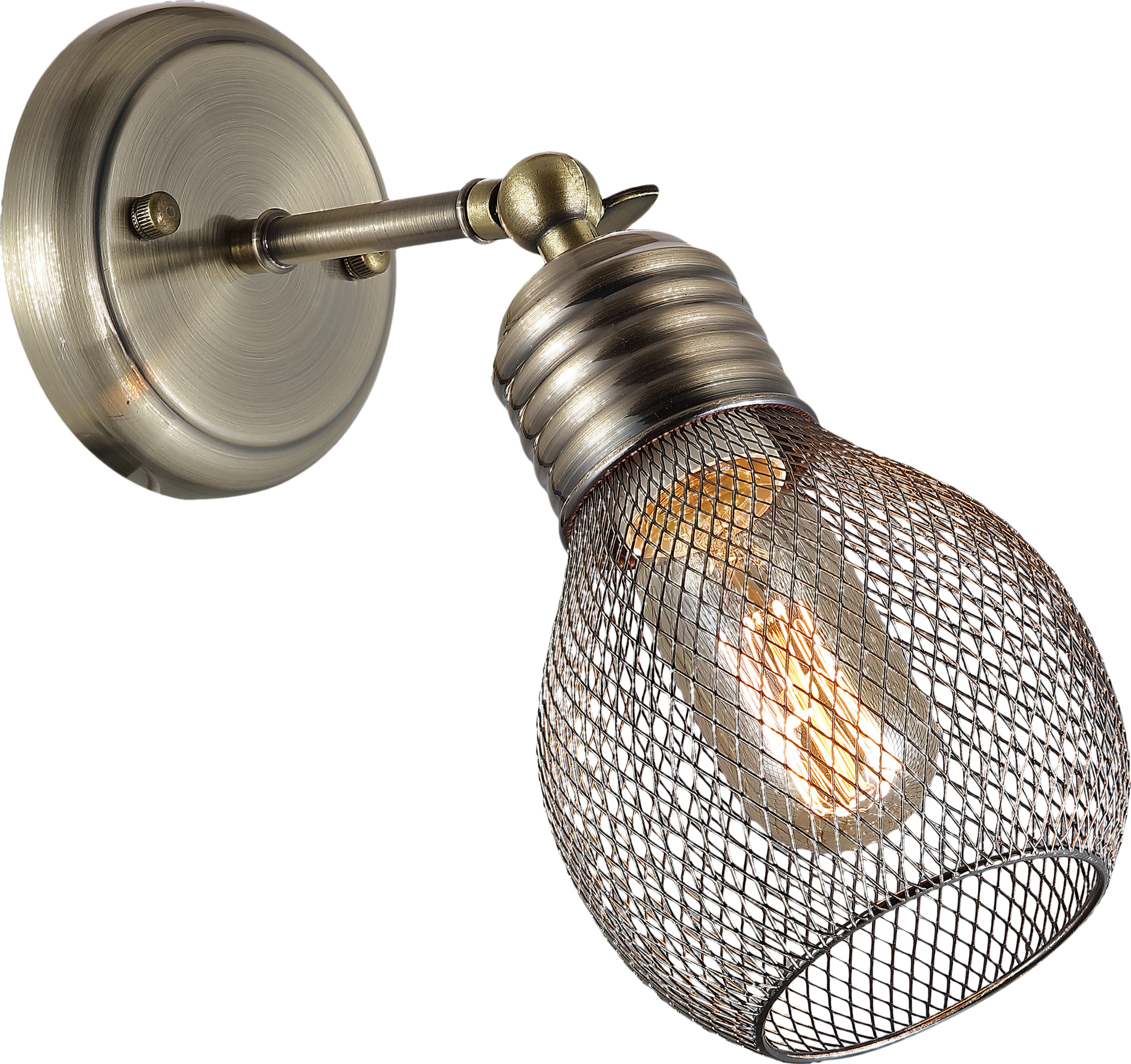 

Бра Altalusse INL-6143W-01 Antique brass Е27 1x40 Вт