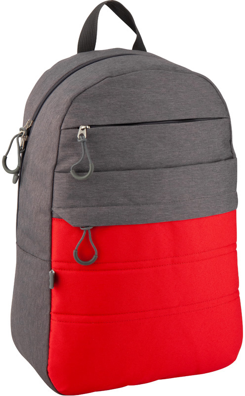 

Рюкзак для города GoPack Сity унисекс 350 г 44.5 х 29.5 х 14.5 см 20 л Серо-красный (GO20-118L-1)
