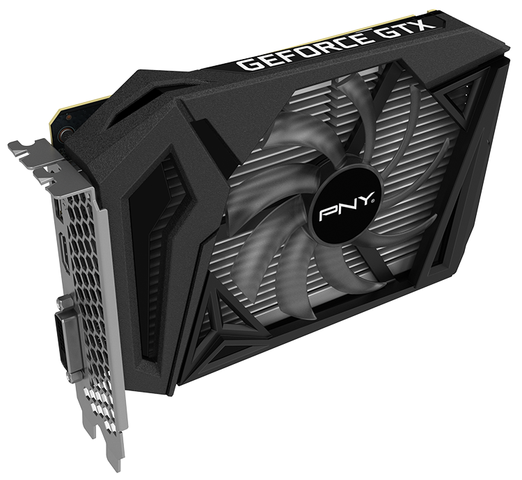 

Видеокарта PNY GeForce GTX 1650 SUPER Single Fan 4096MB (VCG16504SSFPPB)