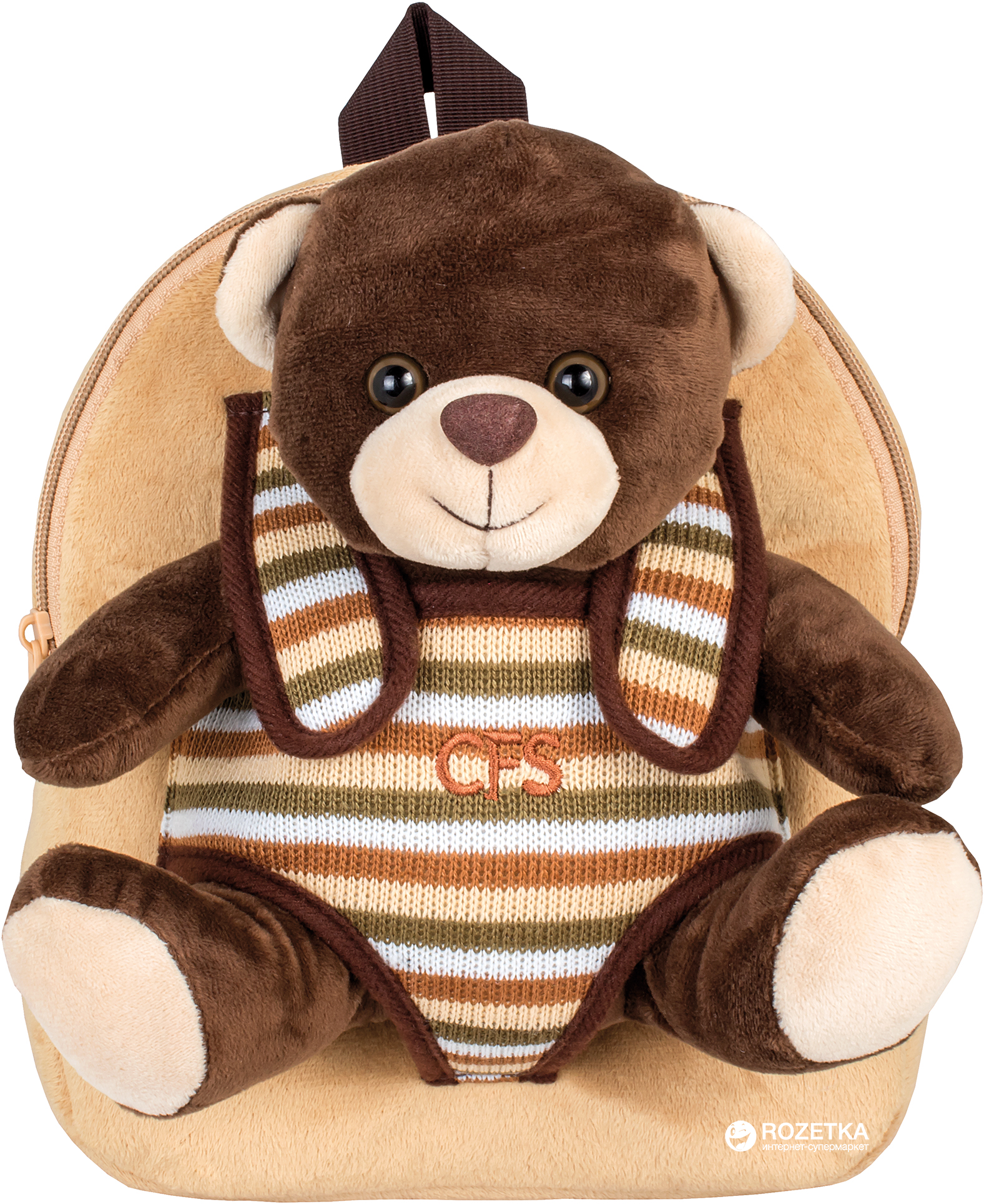 

Рюкзак дошкольный Cool For School Brown Bear Унисекс XXS-XS (CF86065)