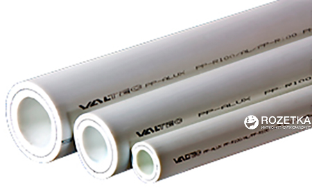 

Труба полипропиленовая VALTEC армированная алюминием PP-ALUX PN 25 63 мм длина 4 м (VTp.700.AL25.63)