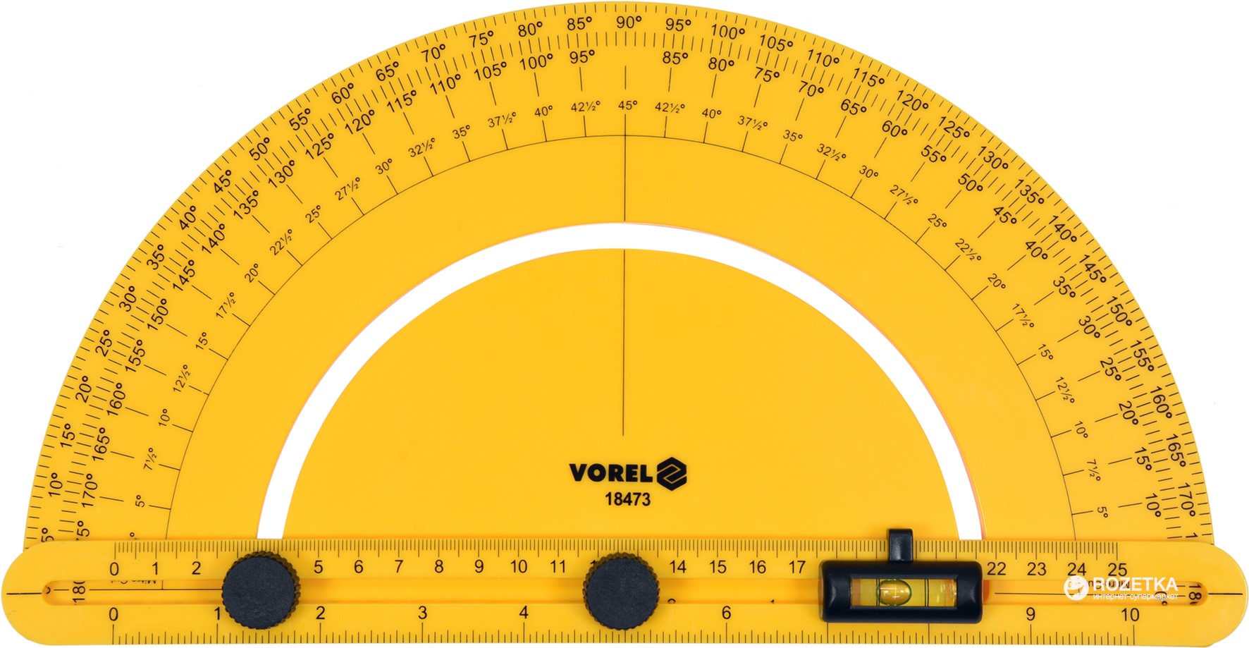 

Транспортир VOREL 250 мм (VO-18473)