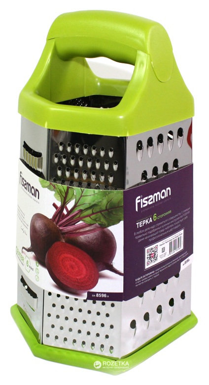 

Терка Fissman шестисторонняя 24 см (GR-8596.9)
