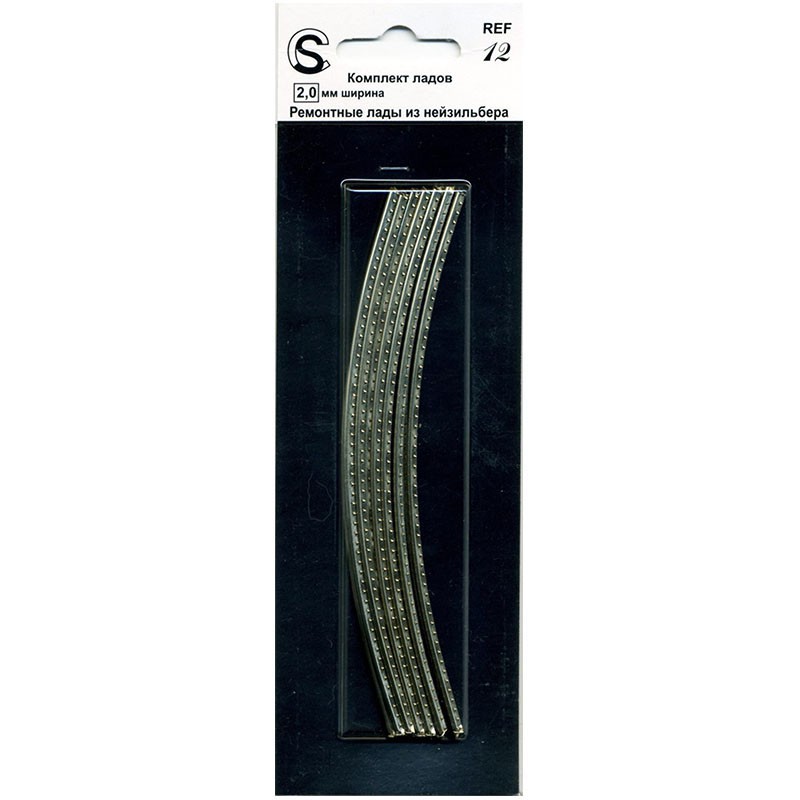 

Лады гитарные ремонтные нейзильбер ширина 2мм h=1мм Sintoms REF204109S