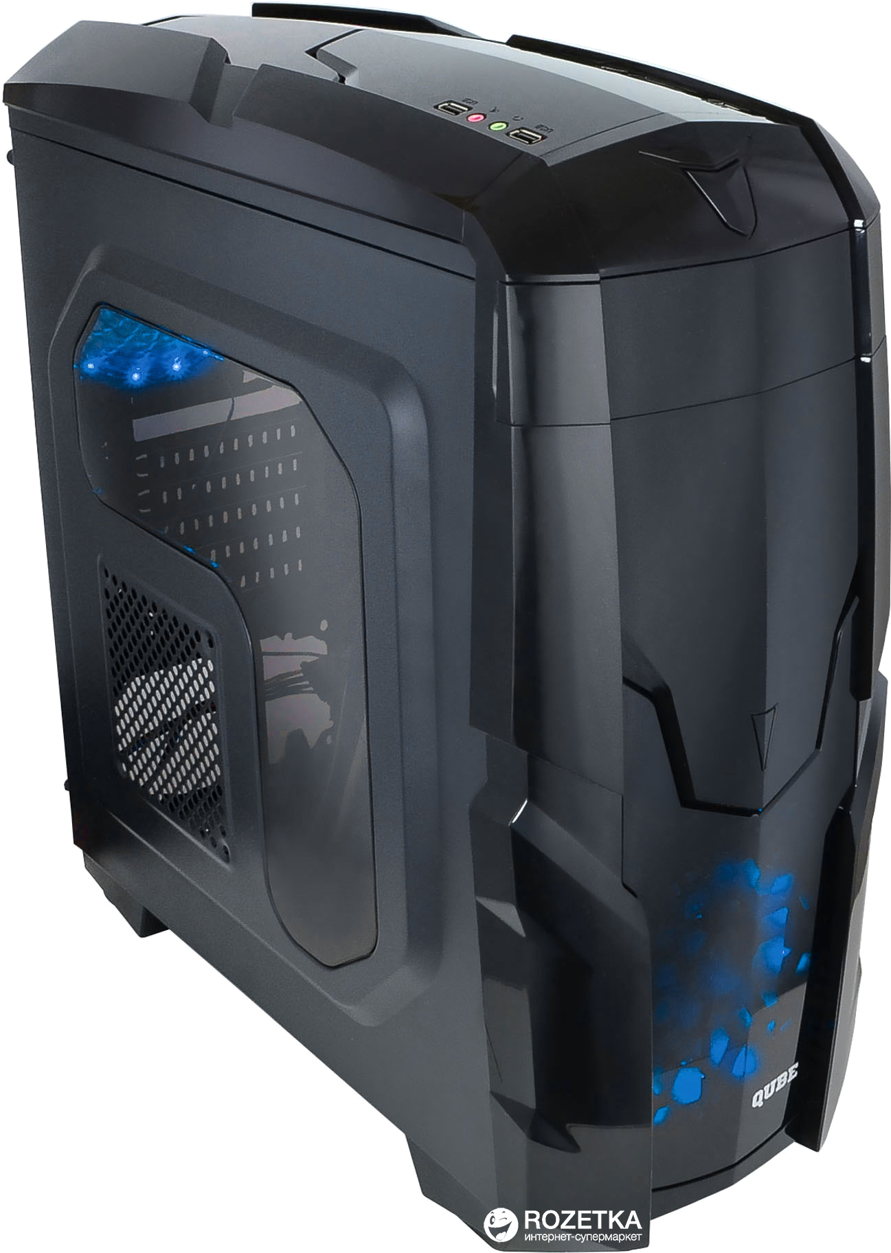 

Корпус QUBE QB40X Black-Blue (QB40X_WBNU3)