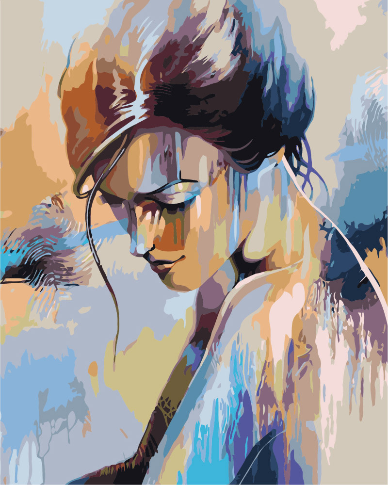 

Картина по номерам Абсолютная нежность, 40x50 см., Идейка