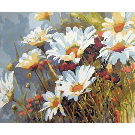 

Картина по номерам Q1439 Ромашковое поле, 40x50 см., Mariposa