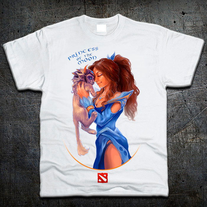 

Футболка Fruit of the Loom Герой Мирана Дота 2 Mirana Dota 2 Белый 104 см (3344)