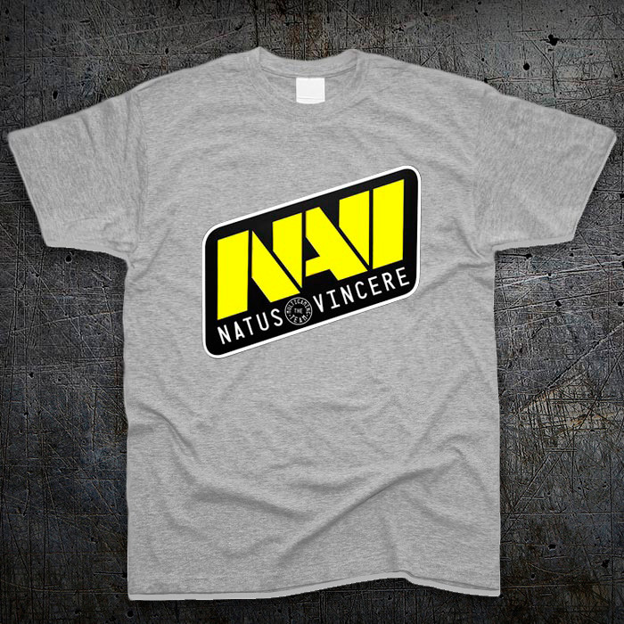 

Футболка Fruit of the Loom Логотип Нави Natus Vincere Navi Серый 128 см