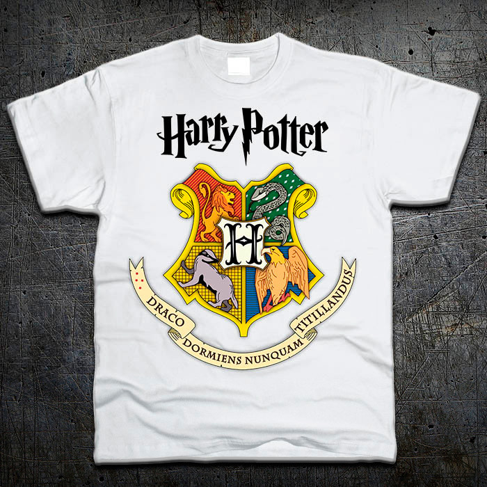 

Футболка Fruit of the Loom Хогвартс Гарри Поттер Hogwarts Harry Potter Белый 140 см (1194116)